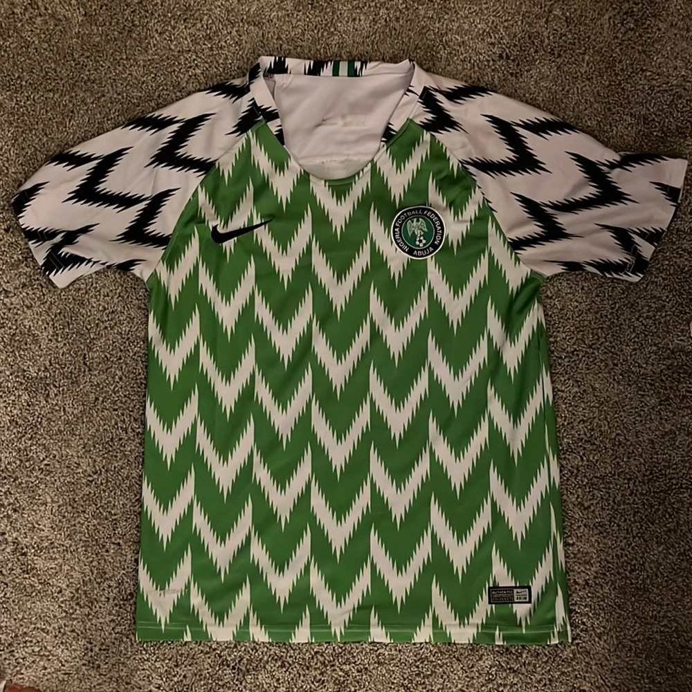 2018 Nigerian National Team home jersey